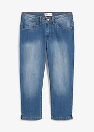 Jeans cropped slim fit, a vita media, bonprix