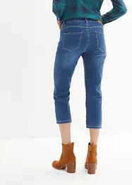 Jeans cropped elasticizzati comfort, bonprix