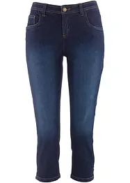 Jeans cropped slim fit, a vita media, bonprix