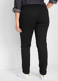 Jeans elasticizzati straight, vita media, bonprix