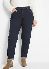 Mom jeans lunghi, vita media, bonprix