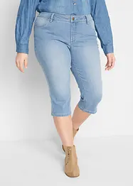 Jeans capri elasticizzati comfort (pacco da 2), bonprix