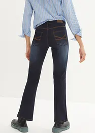 Jeans elasticizzati bestseller con effetto modellante, bootcut, bonprix