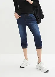 Jeans capri elasticizzati, bonprix