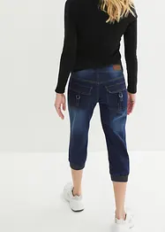 Jeans capri elasticizzati, bonprix