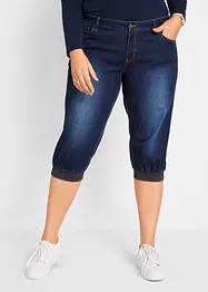 Jeans capri elasticizzati, bonprix