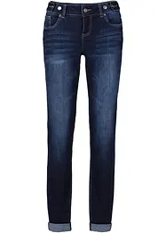 Jeans elasticizzati boyfriend, vita media, bonprix