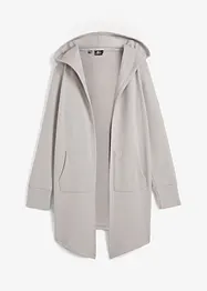 Giacca lunga in felpa, bonprix