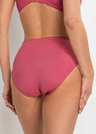 Slip alto con pizzo (pacco da 2), bonprix