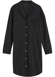 Camicia da notte oversize in puro cotone, bonprix