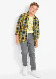 Pantaloni termici foderati in cotone, regular fit, bonprix