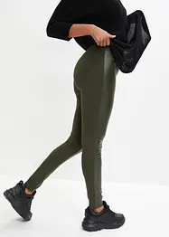 Leggings in similpelle con viscosa, bonprix