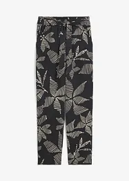 Pantaloni con elastico in vita e laccetto, bonprix