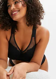 Reggiseno contenitivo senza ferretto con spalline imbottite, bonprix