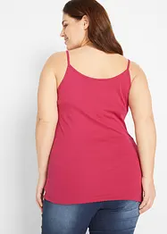 Top con spalline sottili in puro cotone (pacco da 3), bonprix