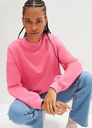 Felpa oversize in puro cotone, bonprix