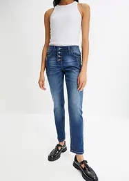 Jeans boyfriend, vita media, bonprix