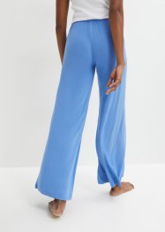 Pantaloni pigiama lunghi con gambe larghe e viscosa, bpc bonprix collection
