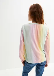 Blusa con effetto sfumato, bonprix