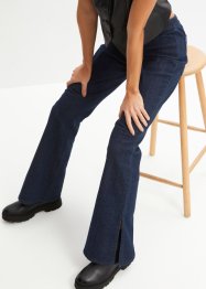 Jeans a zampa con spacchi laterali, RAINBOW