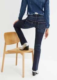 Jeans bootcut con impunture modellanti, bonprix