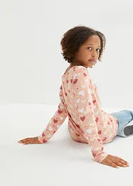 Maglia a maniche lunghe in puro cotone biologico (pacco da 3), bonprix