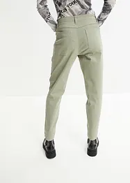 Pantaloni boyfriend in twill, RAINBOW