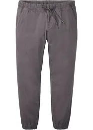 Pantaloni chino elasticizzati con elastico in vita relaxed fit, straight, bonprix
