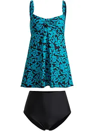 Tankini lungo (set 2 pezzi) in poliammide riciclata, bonprix