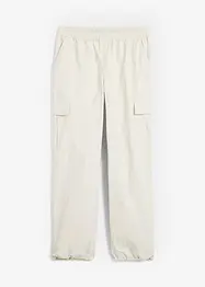 Pantaloni cargo casual con coulisse al fondo, bonprix