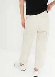 Pantaloni cargo casual con coulisse al fondo, bonprix