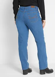 Jeans elasticizzati straight, vita media, bonprix