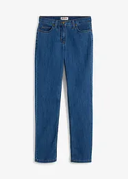 Jeans elasticizzati straight, vita media, bonprix
