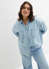 Camicia in jeans oversize, bonprix