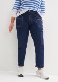 Jeans cargo cropped mid waist, John Baner JEANSWEAR