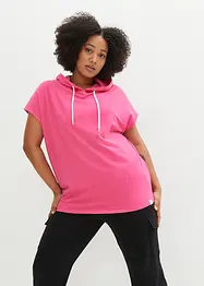 Felpa oversize con cappuccio, bonprix