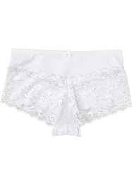 Culotte a vita alta con pizzo, bonprix