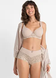 Culotte a vita alta con pizzo, bonprix