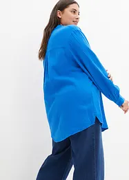 Camicia lunga in mussola di cotone, bonprix
