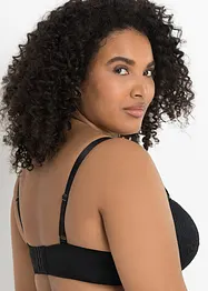 Reggiseno con coppe preformate, ferretto e pizzo delicato, bonprix