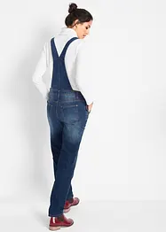 Salopette di jeans boyfriend fit, bonprix