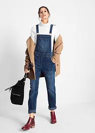 Salopette di jeans boyfriend fit, bonprix