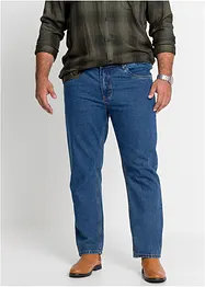 Jeans elasticizzati classic fit con cinta elasticizzata ai lati, straight, bonprix