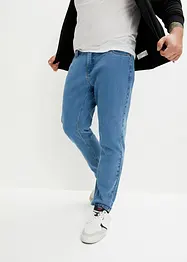 Jeans elasticizzati classic fit con cinta elasticizzata ai lati, straight, bonprix