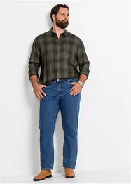 Jeans elasticizzati classic fit con cinta elasticizzata ai lati, straight, bonprix