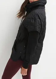 Gilet tecnico trapuntato oversize, bonprix