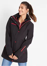 Softshell lungo elasticizzato idrorepellente, bonprix