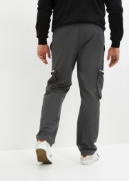 Pantaloni cargo con elastico in vita in poliestere riciclato regular fit, straight, RAINBOW
