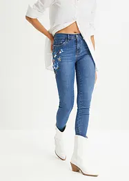 Jeans skinny con ricami, bonprix