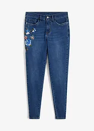 Jeans skinny con ricami, bonprix